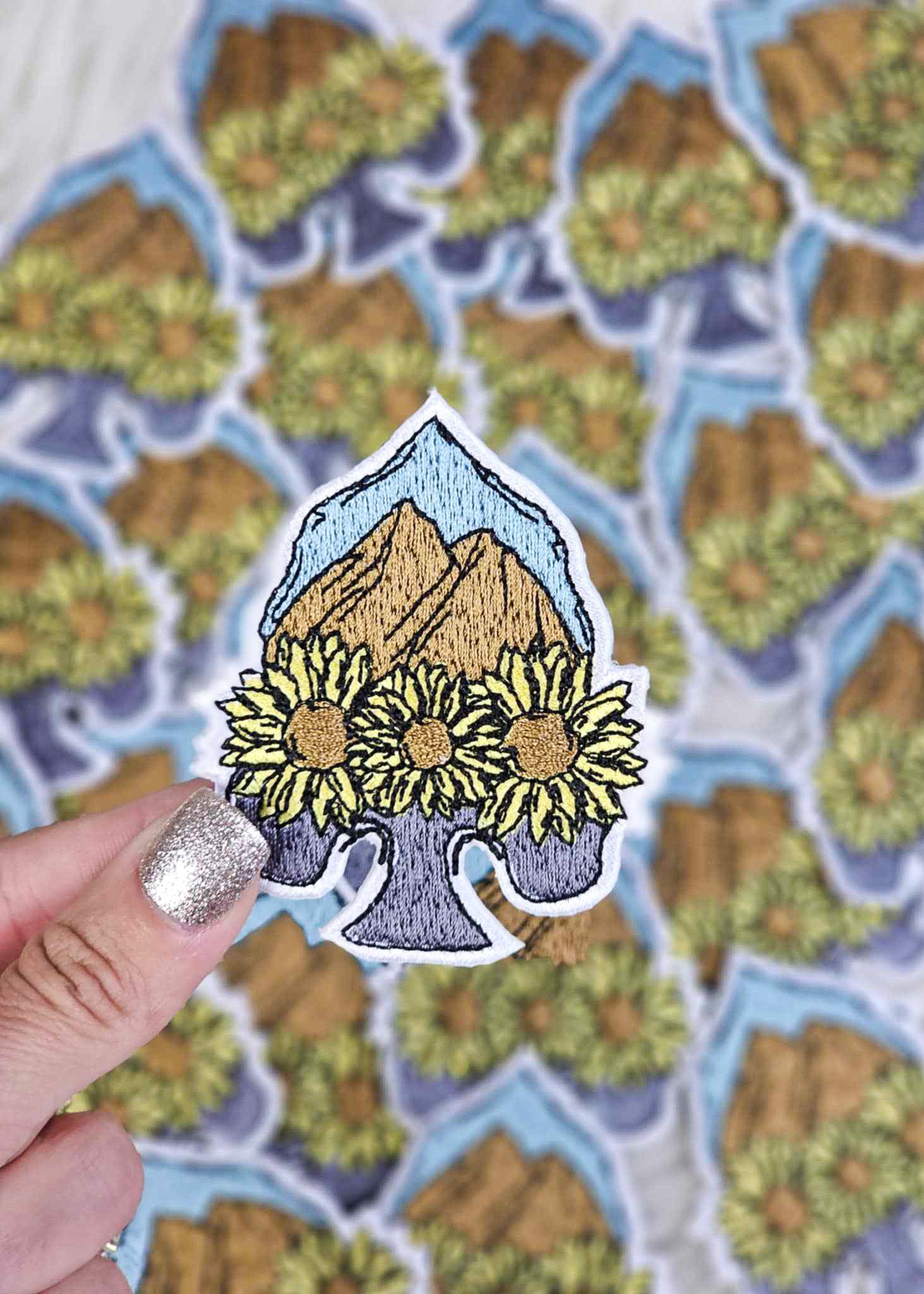 Sunflower Arrowhead Patch