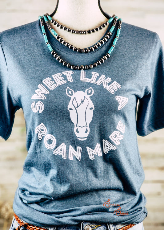 Sweet Like a Roan Mare Screenprint Transfer screenprint transfer Sorrel South