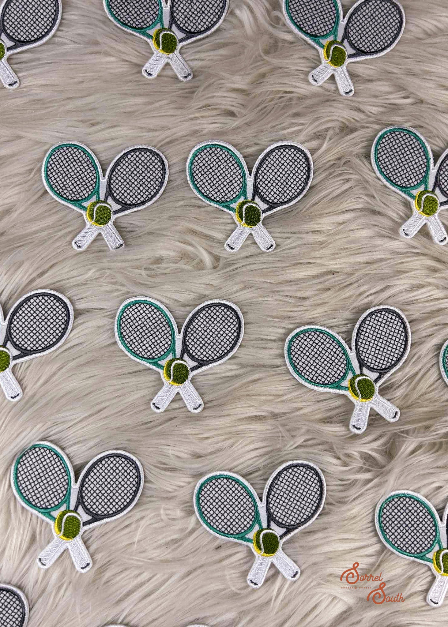 Tennis Racket Patch adhesive patch Sorrel South