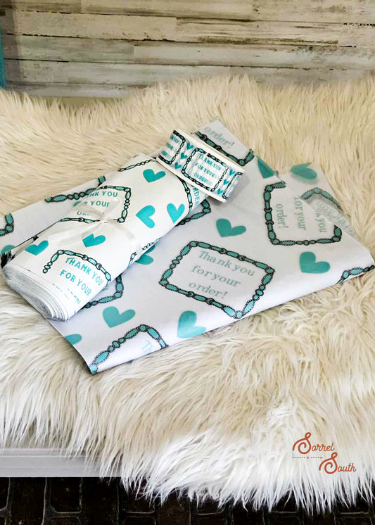 Thank You Buckle Matching shipping supplies bundle poly mailer Sorrel South