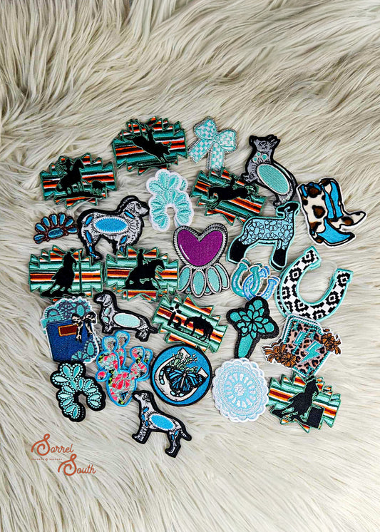 Turquoise Bundle Pack of 52 Patch Bundles Sorrel South