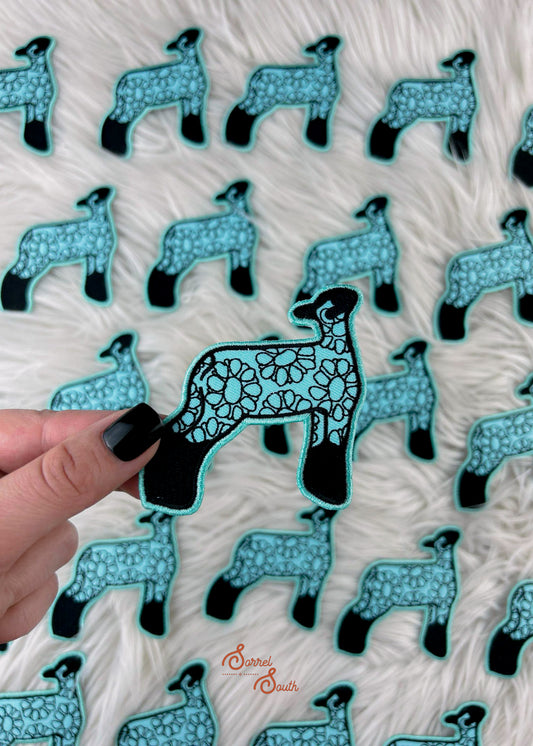 Turquoise Stone Lamb Patch adhesive patch Sorrel South