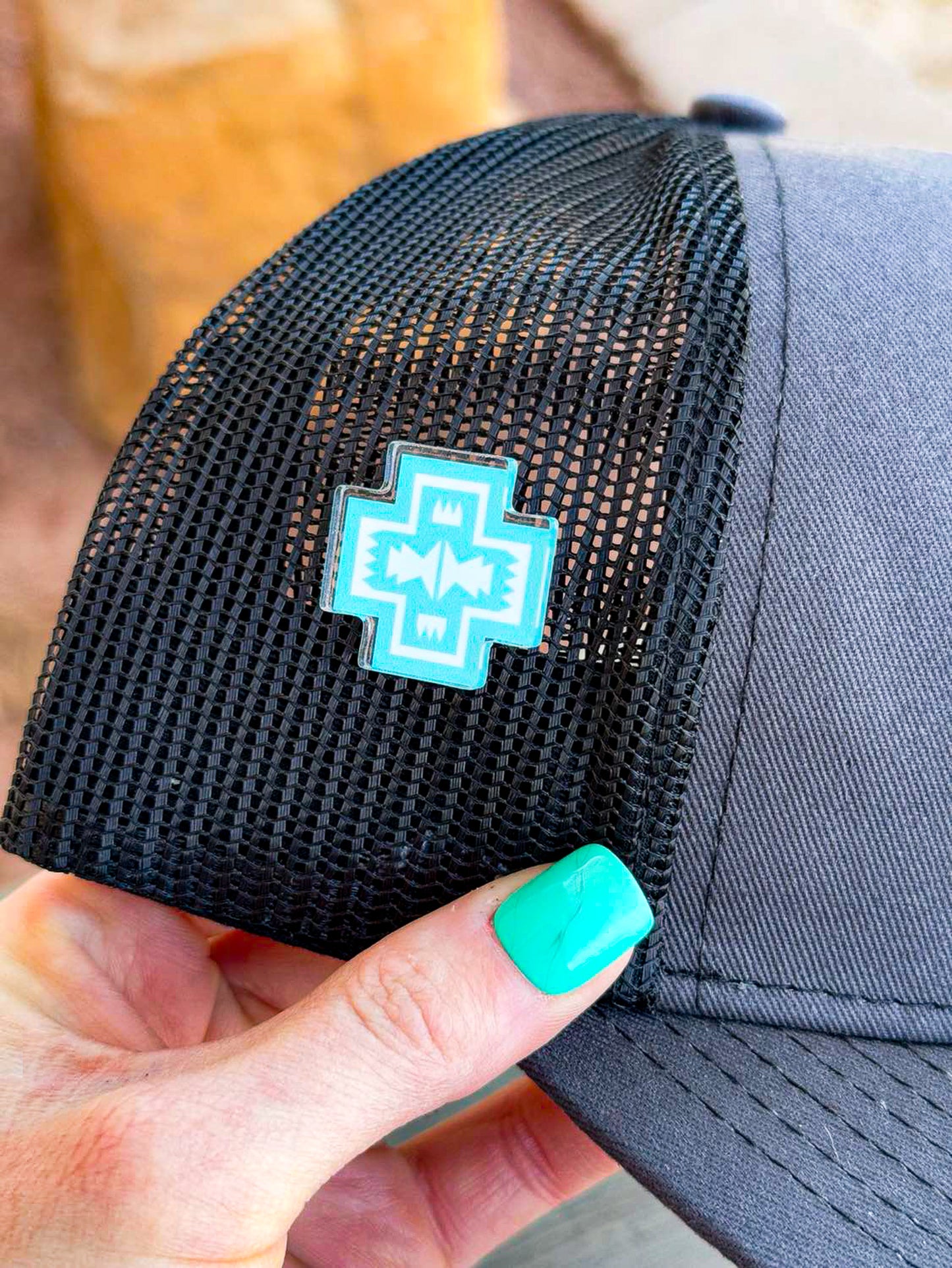 Turquoise Southwestern Pin