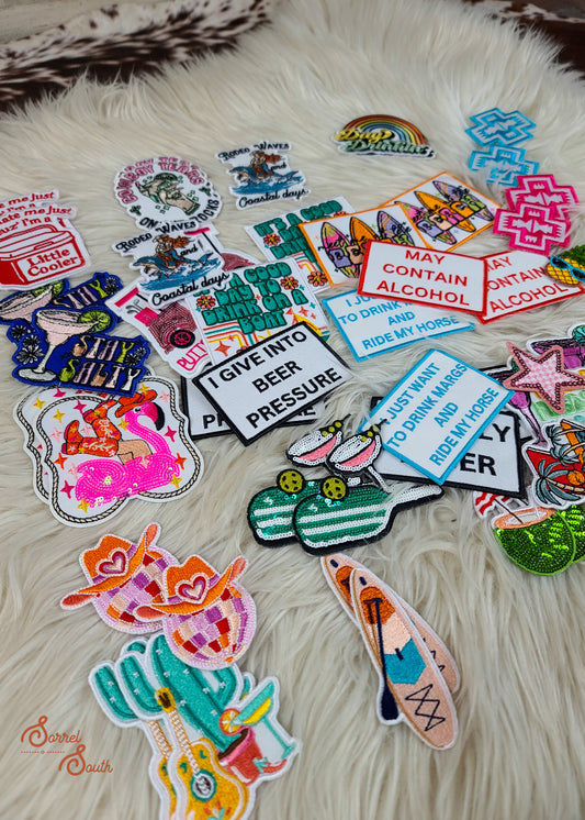 Summer Drinking Patch Bundle Pack of 48