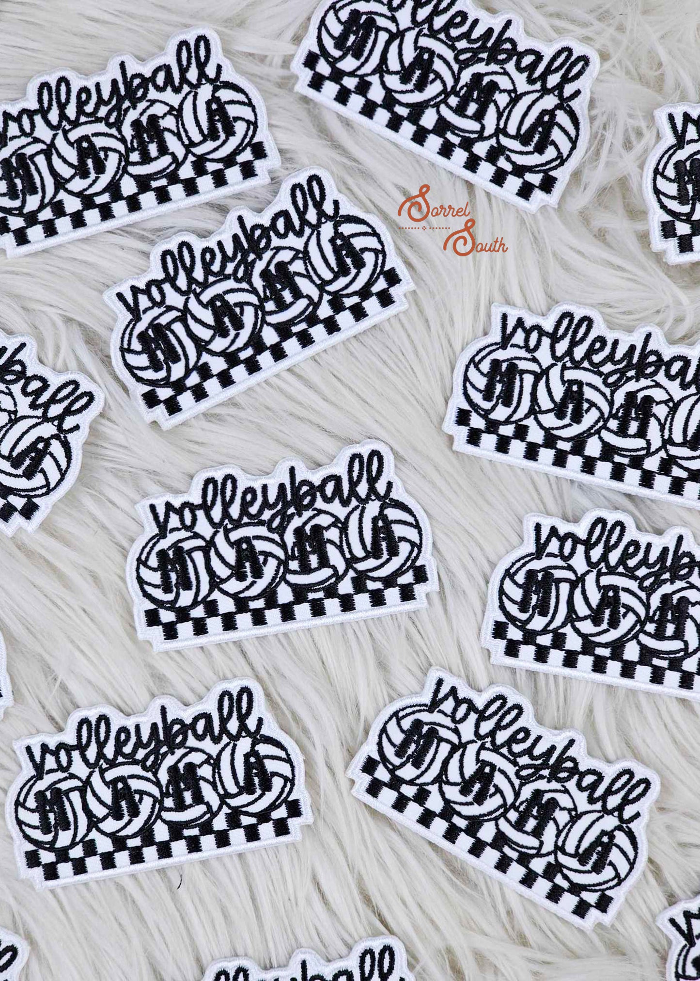 Volleyball Mom Patch, wholesale iron on patch