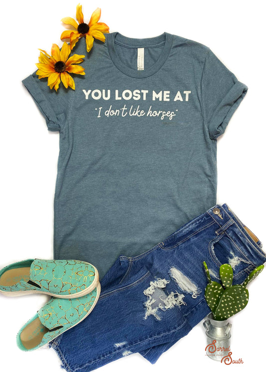 You Lost Me Screenprint Transfer