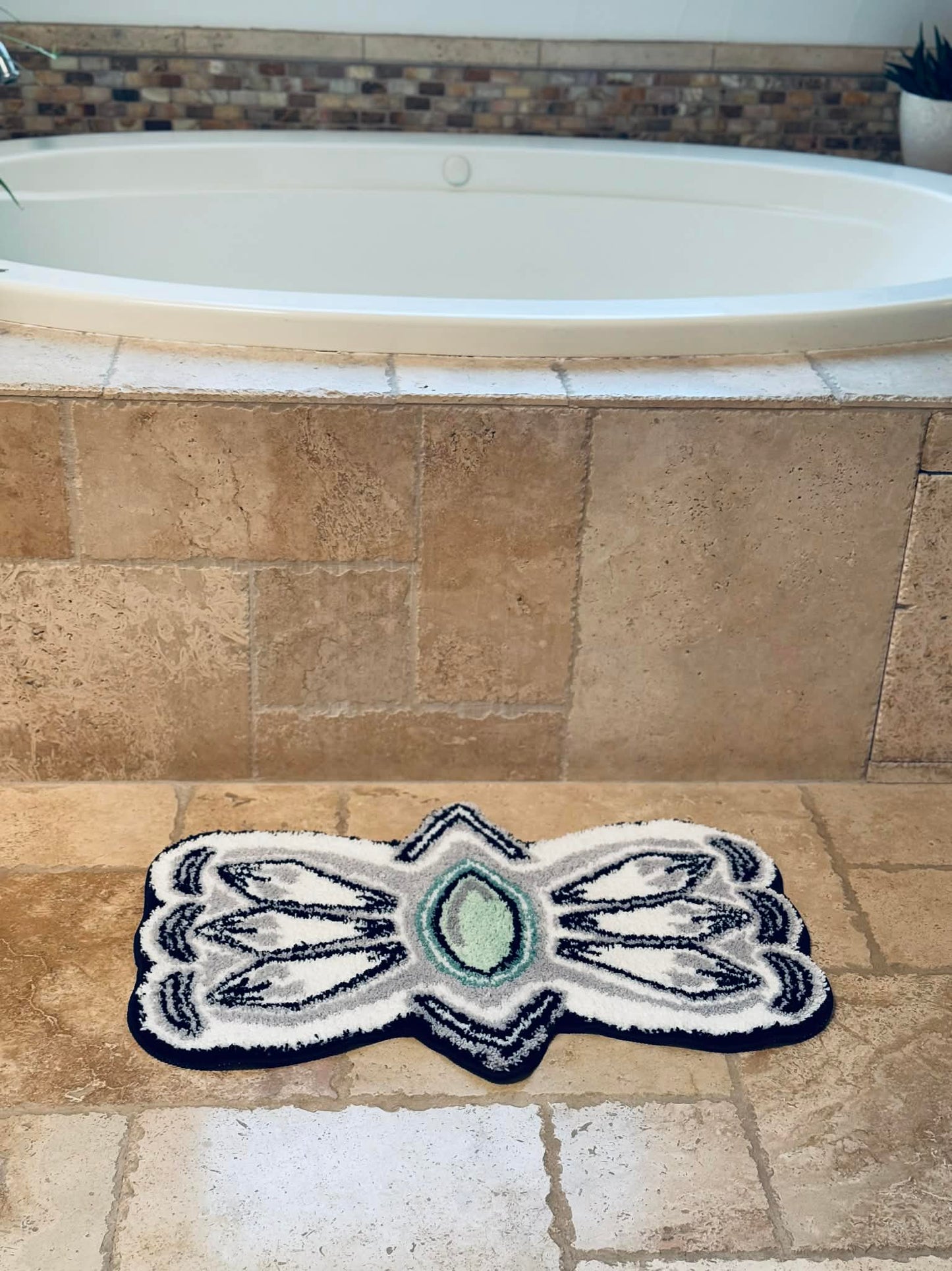 Southwestern Concho Bath Mat (Pack of 3)