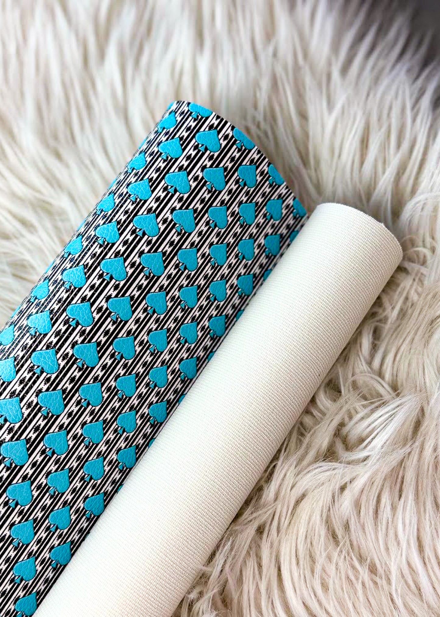 Aztec Spade Faux Leather