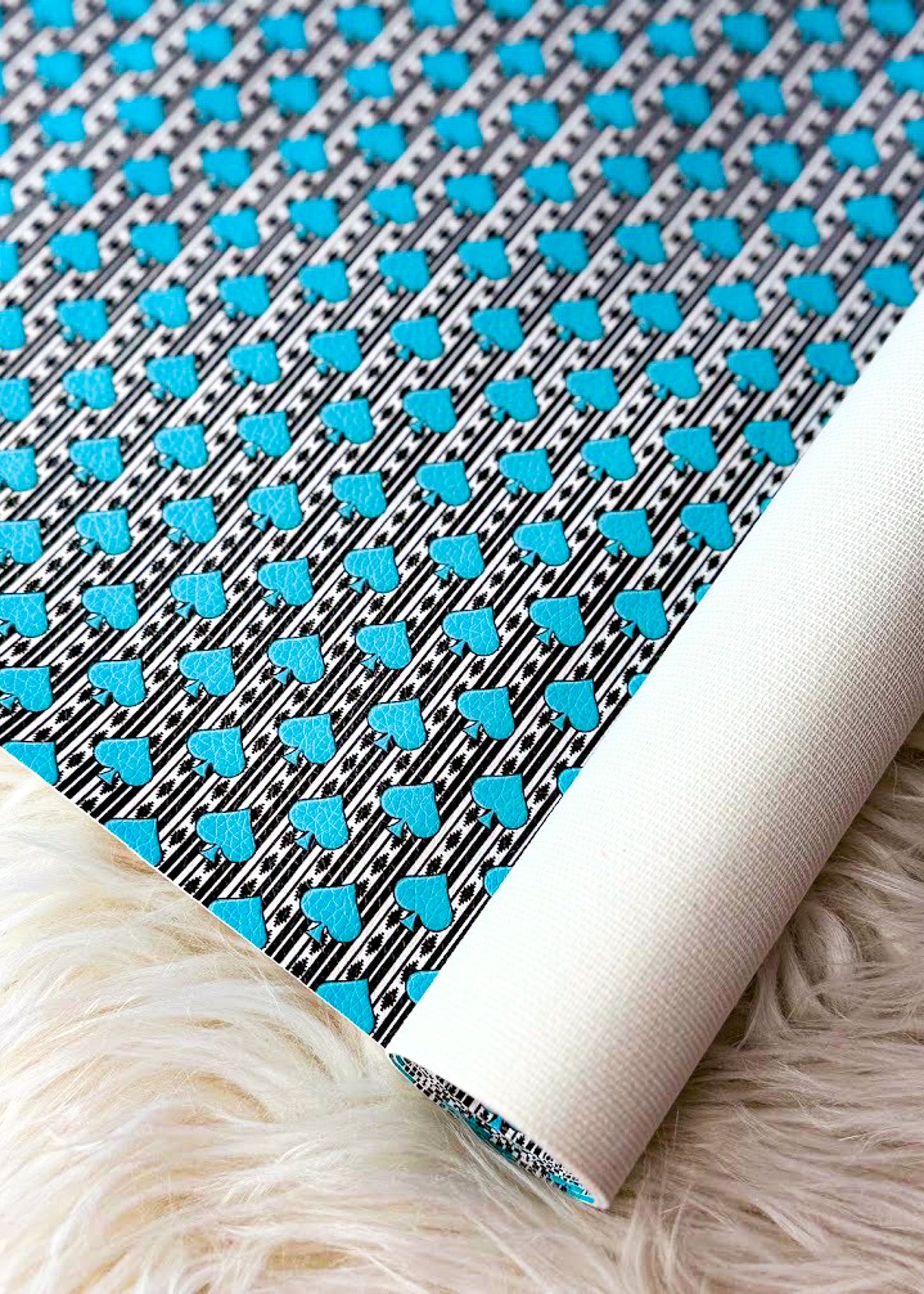 Aztec Spade Faux Leather