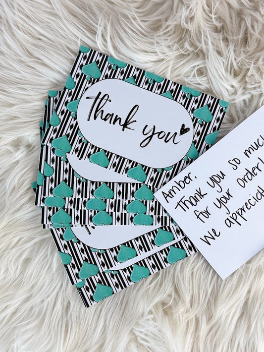 Aztec Spade Thank You Card 4" x 6" 4" x 6" Postcard Sorrel South