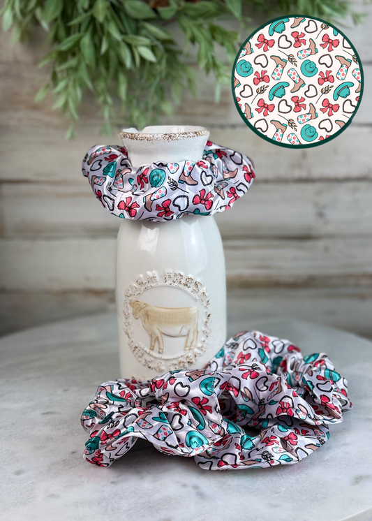 Boots & Bows Silky Scrunchie Scrunchie Sorrel South