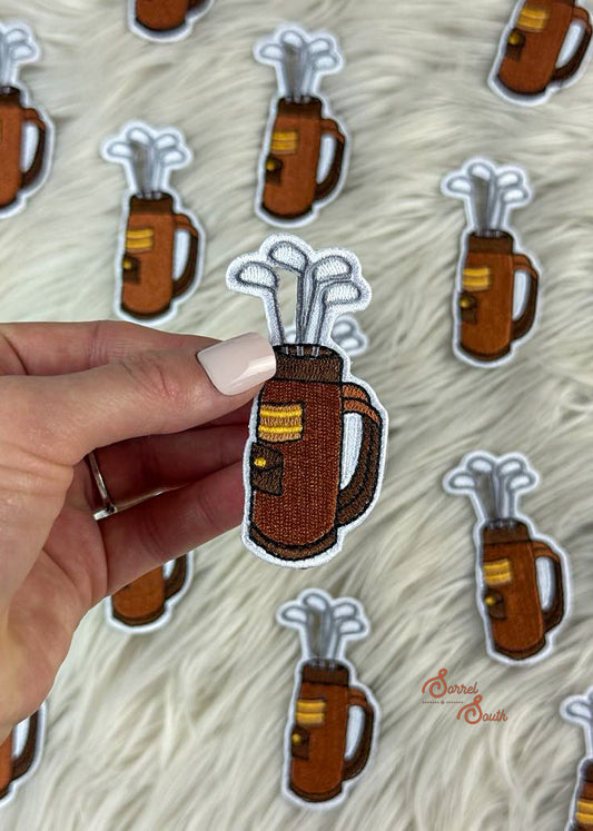 Brown Golf Clubs Patch adhesive patch Sorrel South