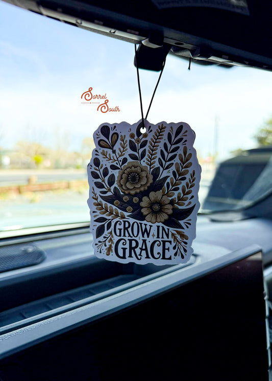 Grow In Grace Air Freshener- Lavender car air freshener Sorrel South