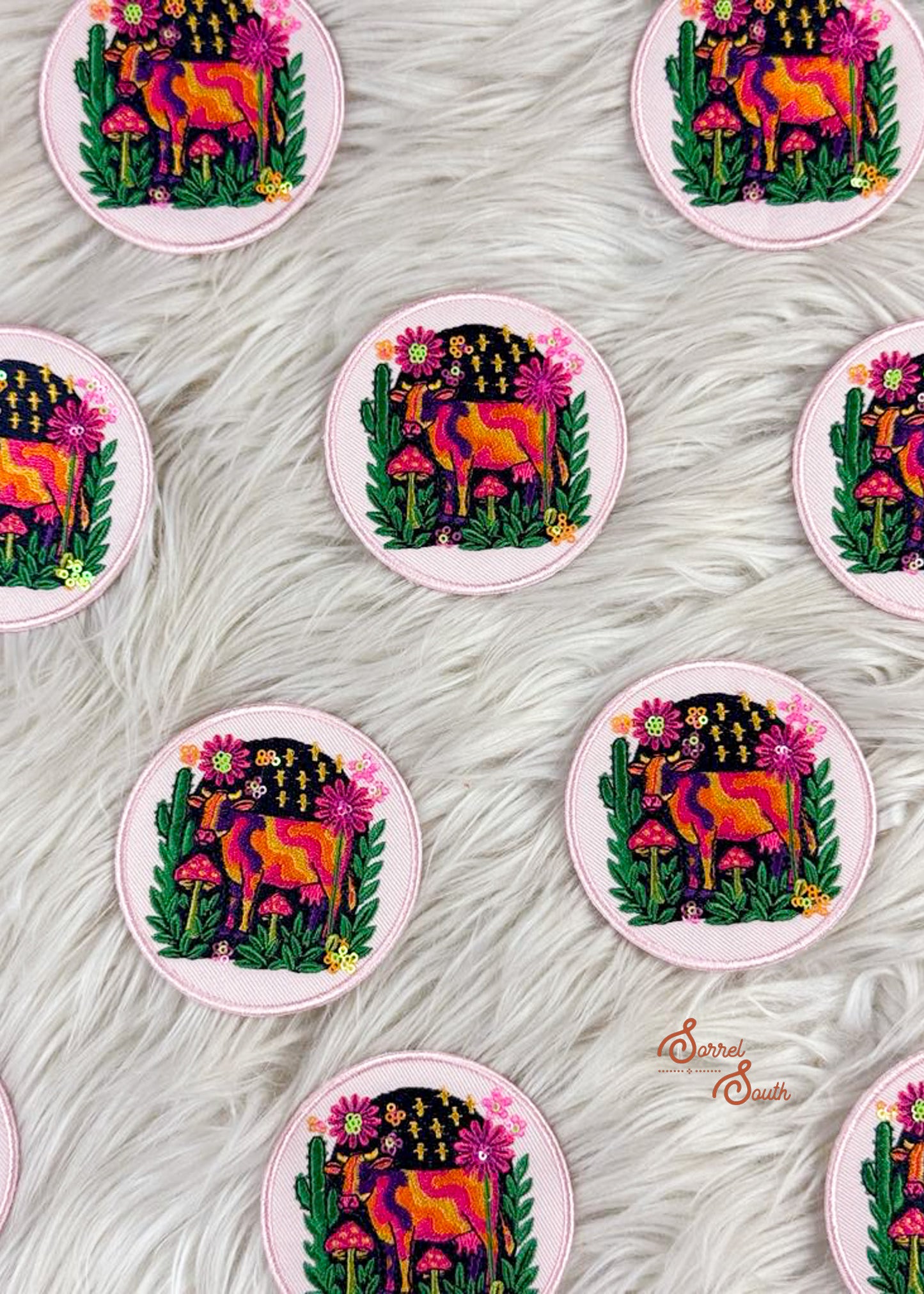 Groovy Cow Patch adhesive patch Sorrel South