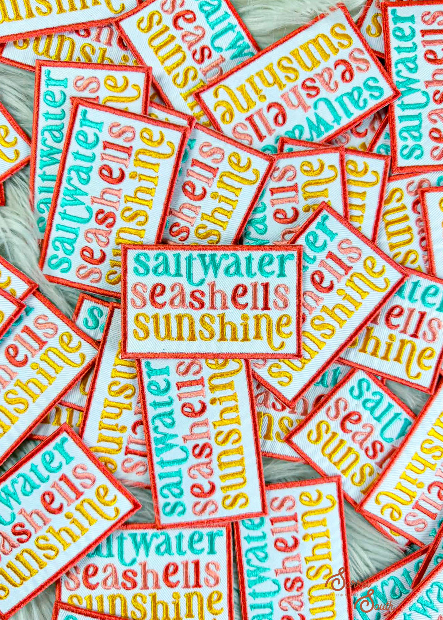 Saltwater Seashells Sunshine Patch adhesive patch Sorrel South