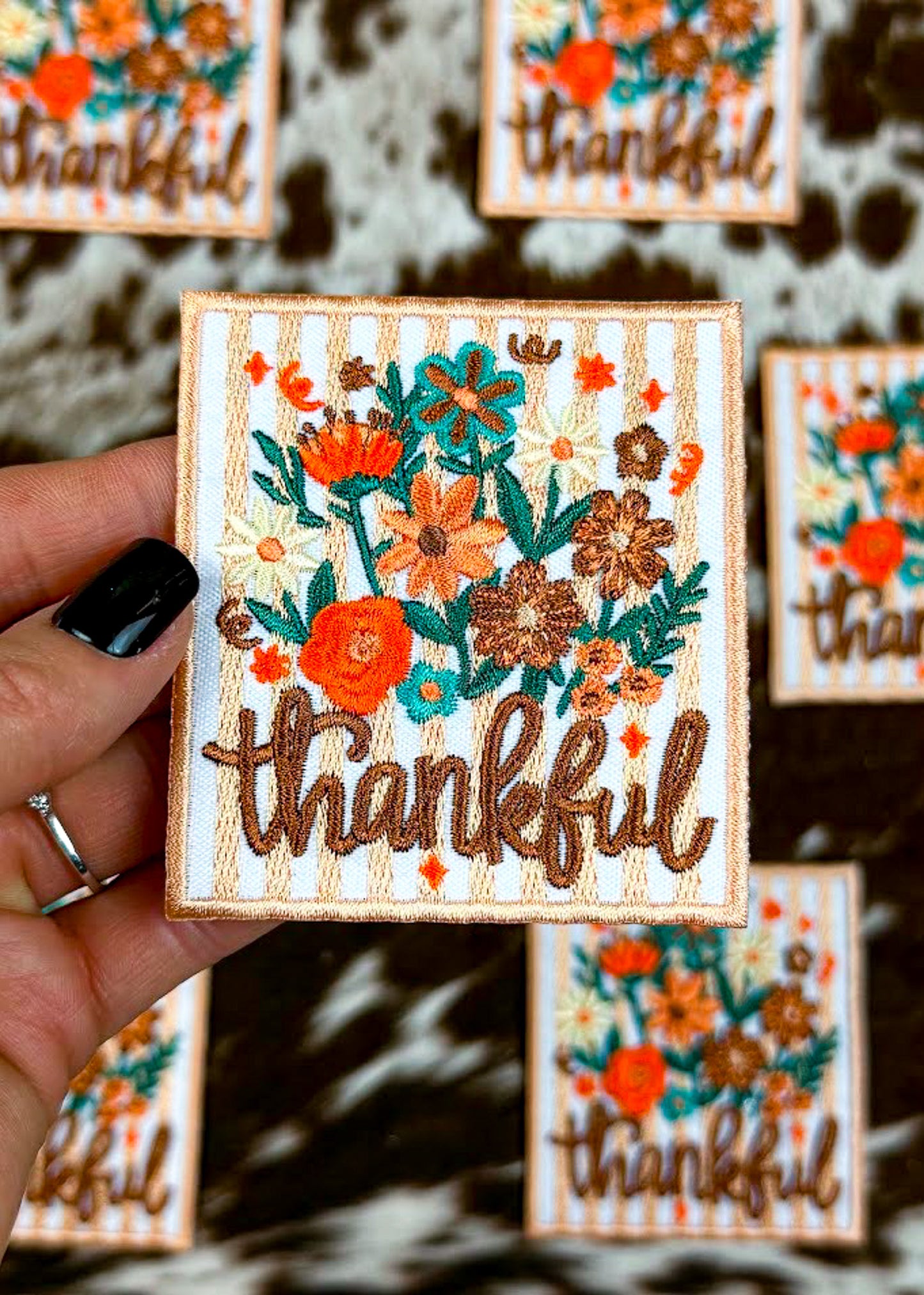 Thankful Floral Patch